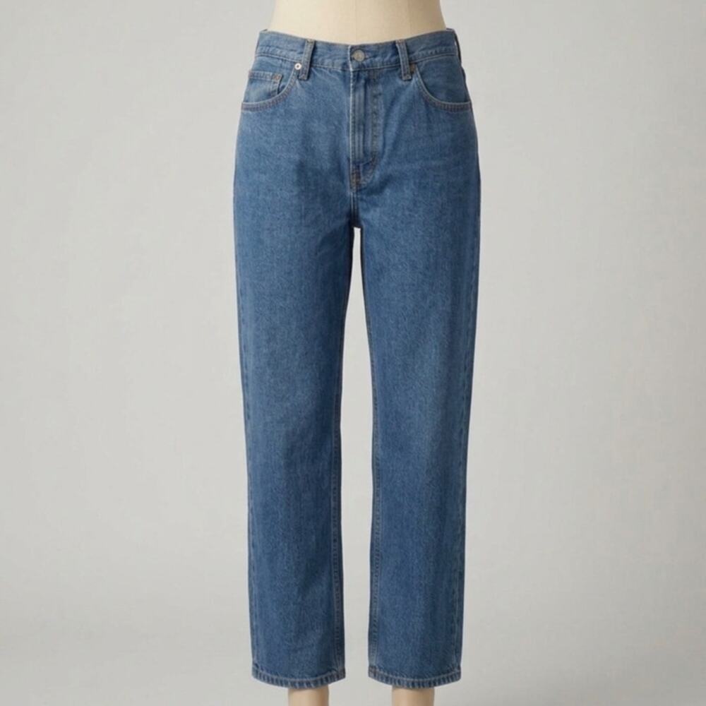 Levi's 505 Men's Regular Straight Fit Blue Jeans Size W36 L29 Classic Denim